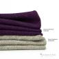Preview: Bio Hanf Lyocell Singlejersey Aubergine