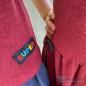 Preview: Bio Hanf Lyocell Singlejersey Karminrot
