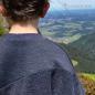 Preview: Bio WollWendefleece - Lagoblau