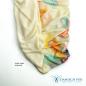 Preview: Bio Wolle Seide Aquarell-Blumen
