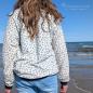 Preview: Bio Wolle Seide dunkle Streublumenwiese Singlejersey