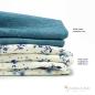 Preview: Bio Wolle Seide dunkle Streublumenwiese Singlejersey