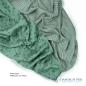 Preview: Bio Wolle/Seide - Smaragdgrün Miniringel