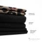 Preview: Bio Wollfleece - Schwarz