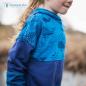Preview: Bio Wolljersey - Wale auf Gletscher-Blau
