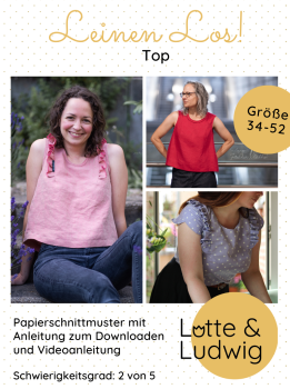 Lotte & Ludwig Papierschnittmuster - Leinen Los