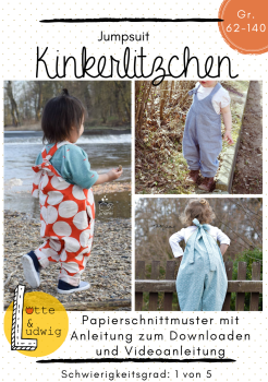 Lotte & Ludwig Papierschnittmuster - Kinkerlitzchen