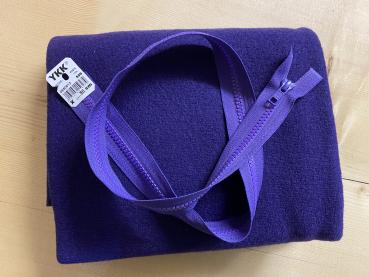 YKK Teilbar 65cm Purple