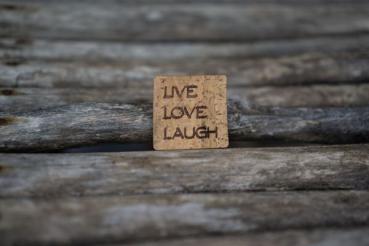 Korkpatch/Korklabel "Live Love Lough"