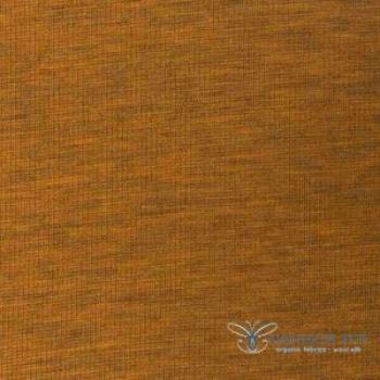 Preview: Bio Wollbündchen - Gold - Rippe im Schlauch