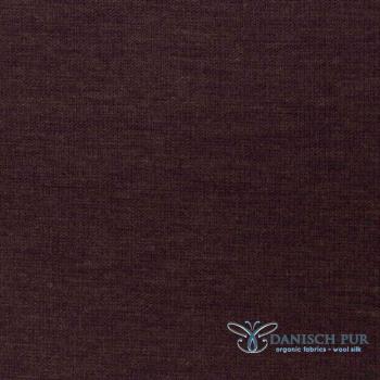 Preview: Bio Wollbündchen - Schokokirsch meliert - Rippe im Schlauch