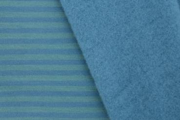 Preview: Bio Woll-Kuschelsweat Azur-Mint