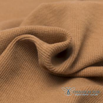 Preview: Bio Wollbündchen - Camel - Rippe im Schlauch