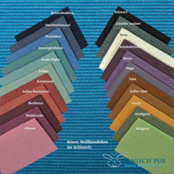 Preview: (Dickerer) Bio Wolljersey - Tricolore Cino