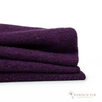 Bio Hanf Lyocell Singlejersey Aubergine