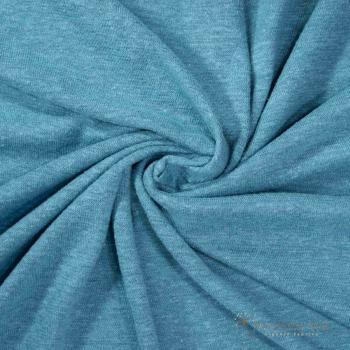 Preview: Bio Hanf Lyocell Singlejersey Eisblau