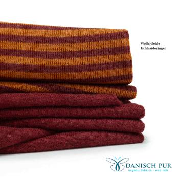Bio Hanf Lyocell Singlejersey Karminrot