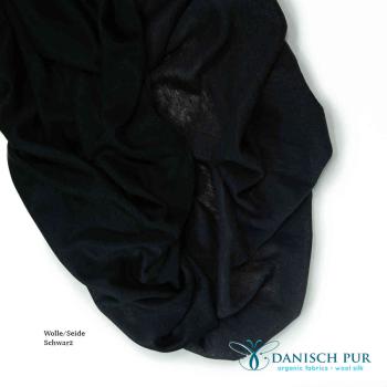 Preview: Bio reiner Hanfjersey (kba) - Schwarz