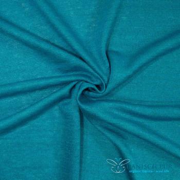 Preview: Bio reiner Hanfjersey (kba) - Türkis