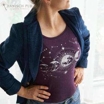 Preview: Bio Wolle Seide Singlejersey Aubergine