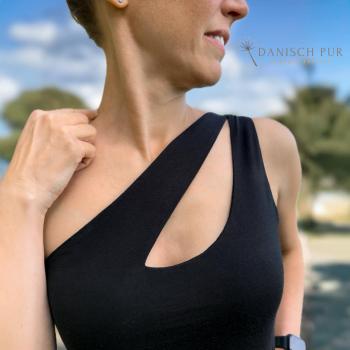 Preview: Bio Wolle Seide Singlejersey Schwarz