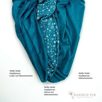 Preview: Bio Wolle Seide Singlejersey Gletschertürkis