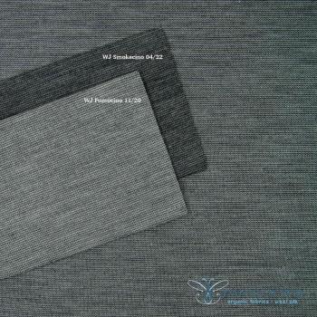 Preview: (Dickerer) Bio Wolljersey - Smoke-Cino