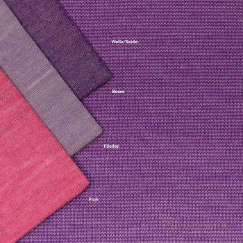 Preview: (Dickerer) Bio Wolljersey - Lavanda Cino