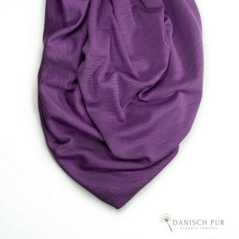 Preview: (Dickerer) Bio Wolljersey - Lavanda Cino