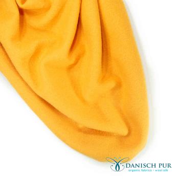Preview: Bio Schurwollwalk Mangogelb - (kbt, 100% Schurwolle)