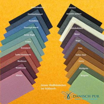 Preview: Bio Schurwollwalk Mangogelb - (kbt, 100% Schurwolle)