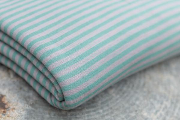 Bio Woll-Kuschelsweat Mint-Grau