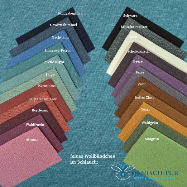 Bio Hanf Lyocell Singlejersey Arctic Türkis
