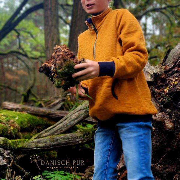 Bio WollWendefleece - Gold