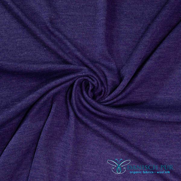 Bio Wolle Seide Amethyst