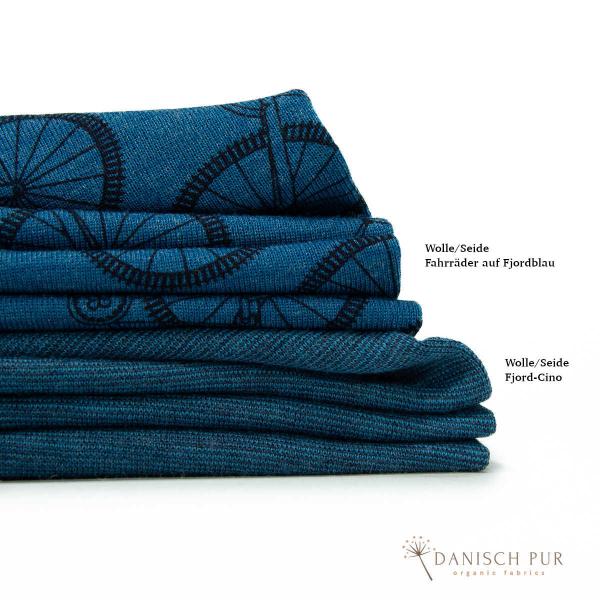 Bio Wolle/Seide - Fahrräder auf Fjordpetrol