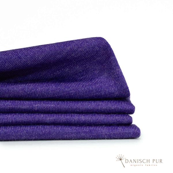 Bio Wolle Seide Amethyst Singlejersey