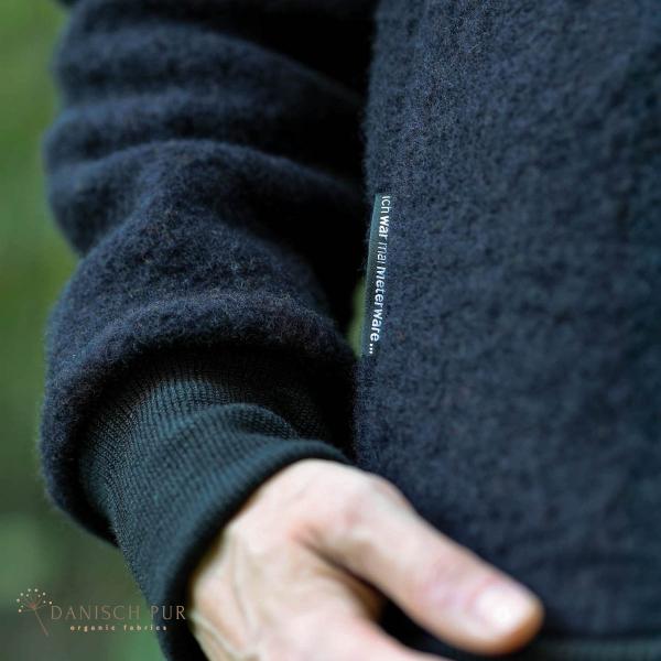 Bio Wollfleece - Schwarz