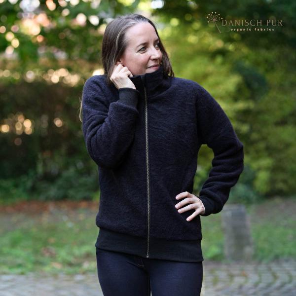 Bio Wollfleece - Schwarz