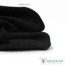 Schwarzer Bio Wollfrottee